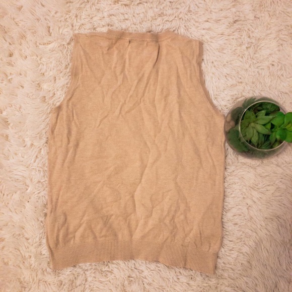 Fancy Beige Blouse - Picture 3 of 3